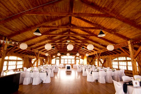 view of a banquet hall